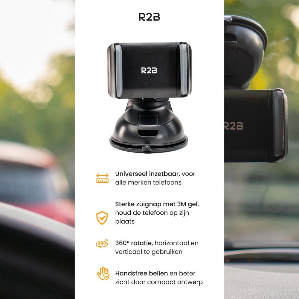 R2B Telefoonhouders Auto Met Zuignap Review Dehetbeste Nl