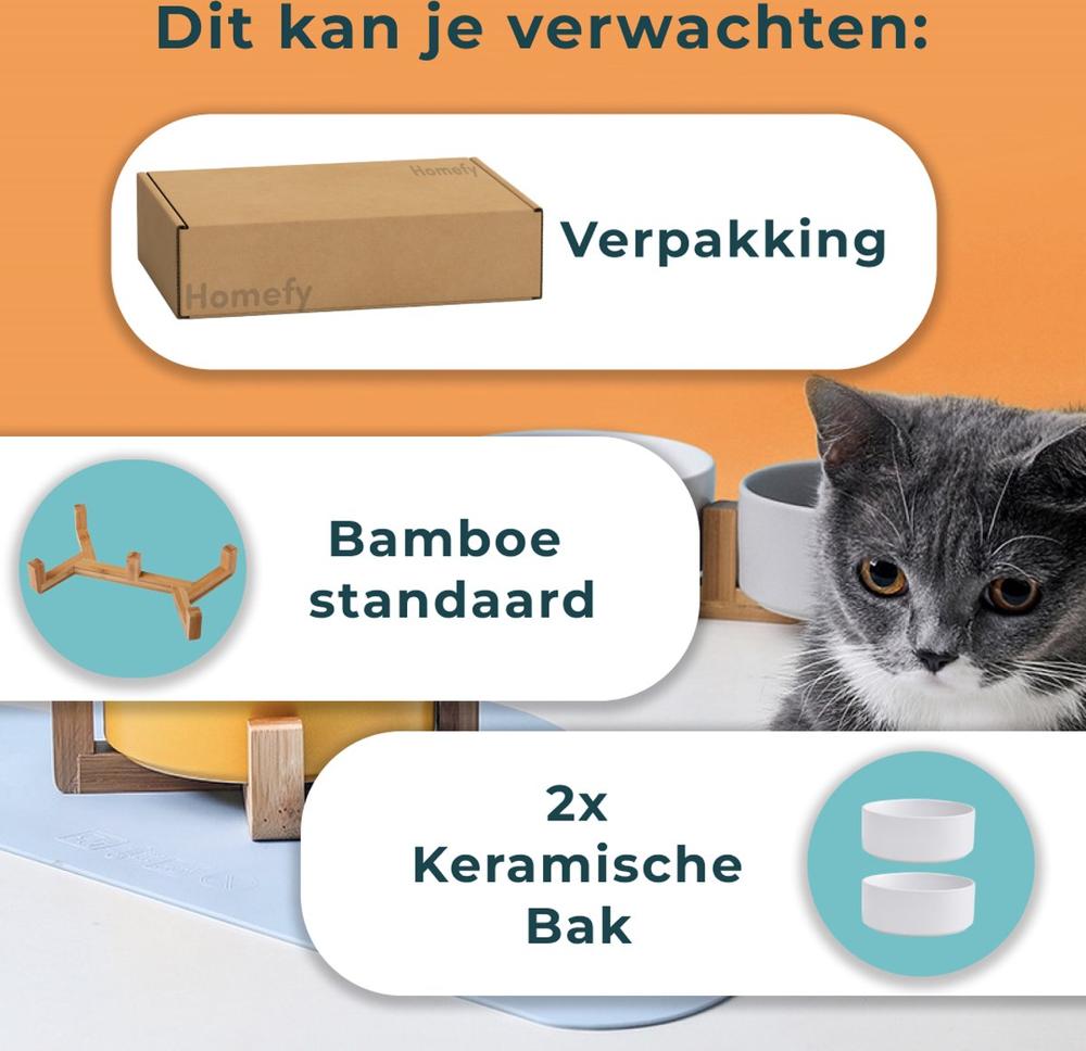 Homefy Voerbak Hond Kat Met Review